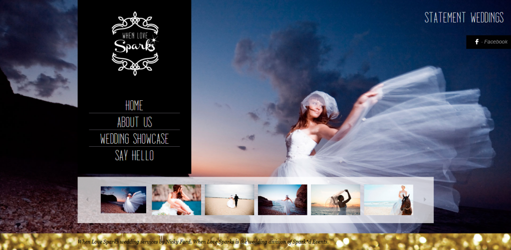 When Love Sparks Australia Website designing